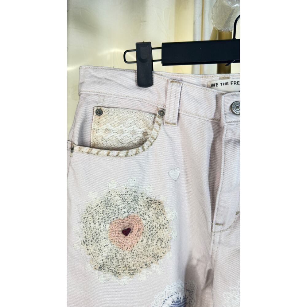 Free People Illusions Slouch Straight Leg Jeans, Size 28/US 6 - Picture 11 of 16